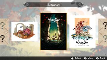 Captura de pantalla - Wonderboy: The Dragon's Trap (NSW)
