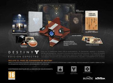 Así son las Ediciones de Coleccionista de Destiny