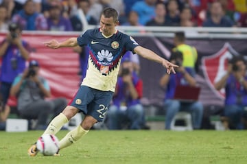 Paul Aguilar regresó tras estar alejado por una lesión. Ha jugado los 7 partidos con América y ha puesto un pase para gol.