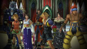 El grupo de aventureros (o peregrinaje) de Final Fantasy X