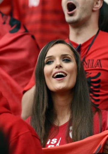 The beautiful game spills into the stands of the Euro 2016 venues