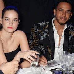 Hamilton se batió en Barbados contra una moto de SBK