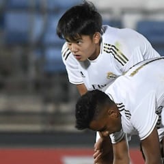 Kubo y Rodrygo triplican la audiencia del Castilla