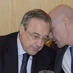 Florentino llamó a Rubiales
para lamentarse por el VAR