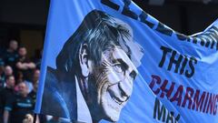 El emotivo homenaje del City
y los hinchas para Pellegrini