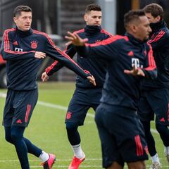 El Bayern se entrenará este lunes con condiciones: en grupos con tres o cuatro jugadores