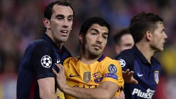 Godín: "Suárez es el mejor delantero del mundo"