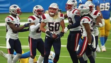 Los Patriots corrieron para 165 yardas y pasaron para 130 unidades con dos anotaciones por aire, dos por tierra y dos de los equipos especiales.