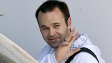 Iniesta: "Mi lesión va por buen camino"