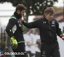 Beausejour y Garcés vuelven a las prácticas en Colo Colo