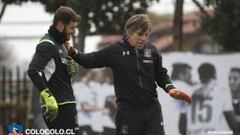 Beausejour y Garcés vuelven a las prácticas en Colo Colo