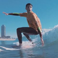 Así fue el primer evento de surf de la historia reciente de Barcelona