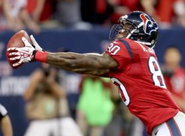 Indianapolis Colts-Houston Texans. Andre Johnson (80).