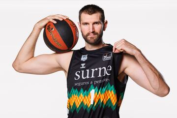 Jeff Withey, jugador del Bilbao Basket