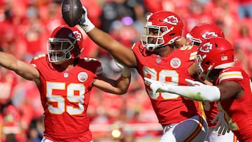 Kansas City dominó de principio a fin al equipo de Las Vegas para conseguir su cuarto triunfo del año en el regreso de Rashee Rice a la actividad.