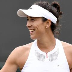 Garbiñe y los ánimos de su fisio: "No me dice nada táctico"