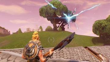 Fortnite Battle Royale: Usa una grieta en diferentes ubicaciones de aparición de grietas