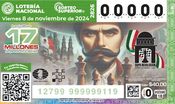 Sorteo Superior 2826: resultados y números premiados | 8 de noviembre