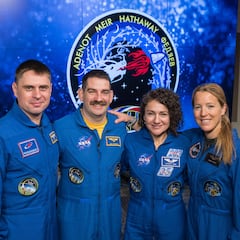 These are the four members of NASA’s SpaceX Crew-12 mission to the International Space Station