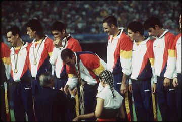 El 8 de agosto de 1992 la selección de fútbol se enfrentó a Polonia en la final de los Juegos Olímpicos. Abelardo y Kiko fueron los goleadores de España, pero gracias al segundo gol del jerezano en el último minuto, se conquistó el oro olímpico. El resultado final fue 3-2.