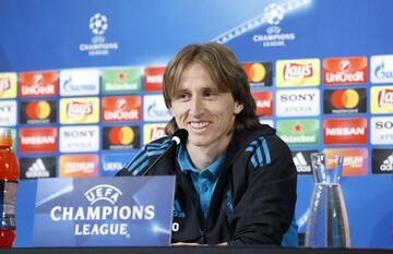 Rueda de prensa de Zidane y Modric.