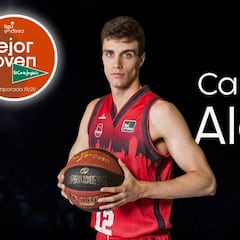 Alocén, Mejor Joven: "Es un honor estar al lado de Luka Doncic"