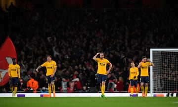 Arsenal 1-1 Atlético: Europa League semi-final in pictures