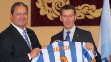 Tino Fernández, presidente del Deportivo.