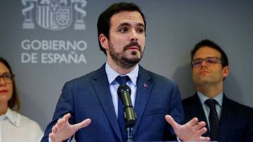 El ministro Alberto Garzón en una imagen de archivo | EFE