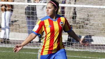 Mari Paz, jugadora del Valencia.
