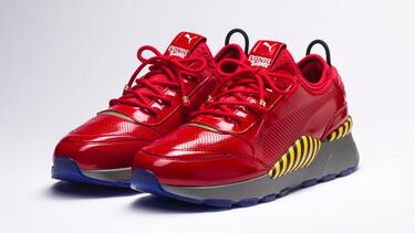 Así lucen las zapatillas deportivas Puma inspiradas en Sonic
