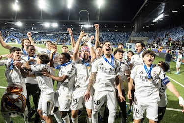 El Real Madrid ha conquistado la segunda UEFA Youth League de su historia al vencer al Brujas en los penaltis.