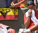 Rafa Nadal, Djokovic y Ferrer quedan para el martes