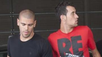 El Barça viajó contrarreloj para jugar ante Osasuna