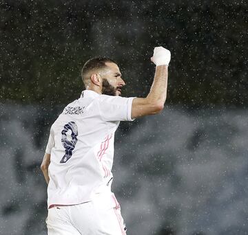 Benzema empató el partido. 1-1.