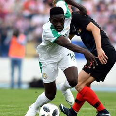 Senegal sufre en defensa y cae ante Croacia