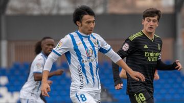 Entrenamiento sin goles entre Leganés y Real Madrid Castilla