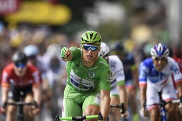 Kittel celebrando la victoria.