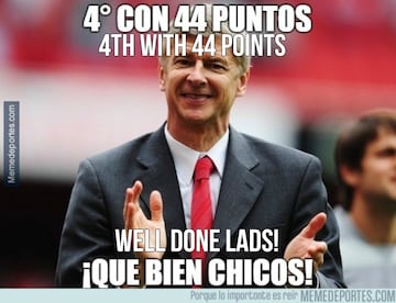 Bye bye Wenger, hello memes