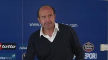 <b>SU GRAN ESPINA. </b>Lotina siempre reconoce que su peor momento en el plano deportivo fue el descenso a Segunda con la Real Sociedad de hace tres temporadas.