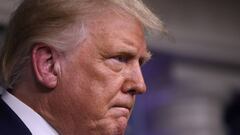 U.S. President Donald Trump speaks to reporters during a news conference in the Brady Press Briefing Room at the White House in Washington, U.S., September 16, 2020. REUTERS/Leah Millis