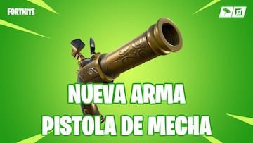 Fortnite Battle Royale: Así es la nueva pistola de mecha