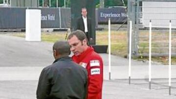 <b>EXCLUSIVA. </b>El periódico inglés captó esta secuencia de imágenes.