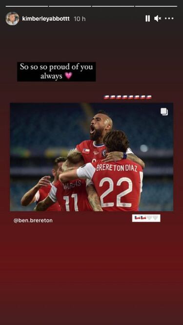 El consuelo de Kimberley Abbott a Ben Brereton tras la Copa