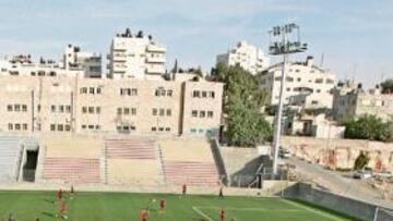 <b>EL ESTADIO AR-RAM. </b>El estadio está previsto que se inaugure con la disputa de este amistoso.