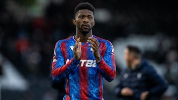 Jefferson Lerma, volante colombiano de Crystal Palace