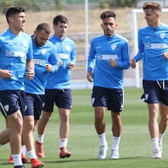 El Málaga tiene a 29 jugadores con contrato para la próxima temporada