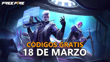 codigos free fire 18 marzo