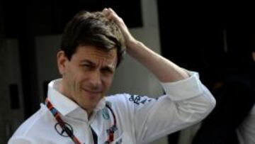 Toto Wolff en Abu Dhabi.