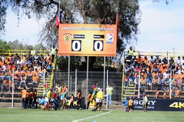 Antes de recibir su nuevo estadio, Cobreloa trasladó su localía hasta el pequeño Estadio Luis Becerra Costanzo, más conocido como La Madriguera, con capacidad para sólo 4.000 personas.